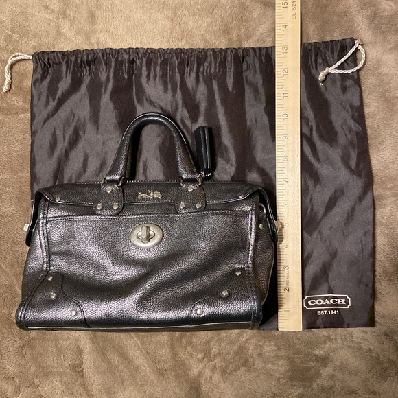 Coach metallic crossbody/clutch - Picture 12 of 13